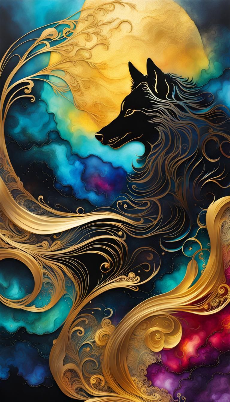 the howling of the wind