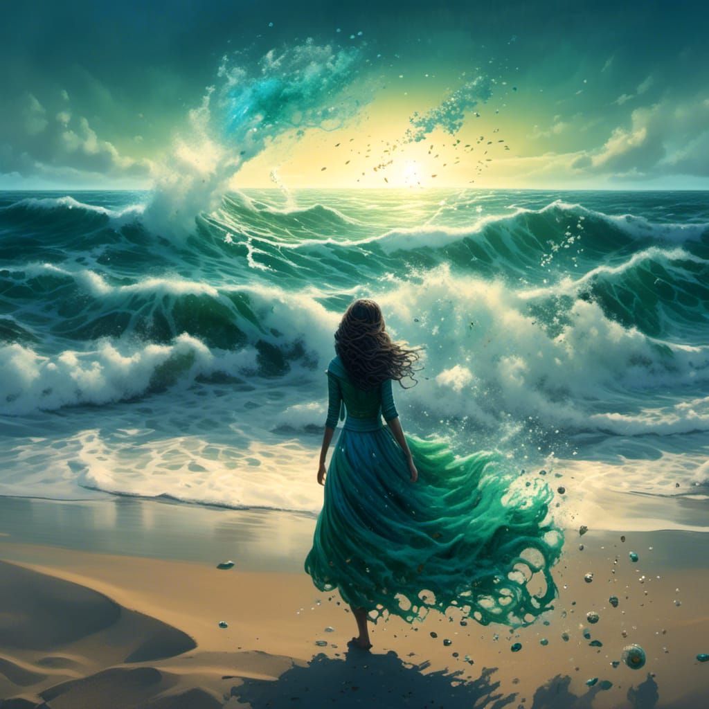 Ocean foam  by @James