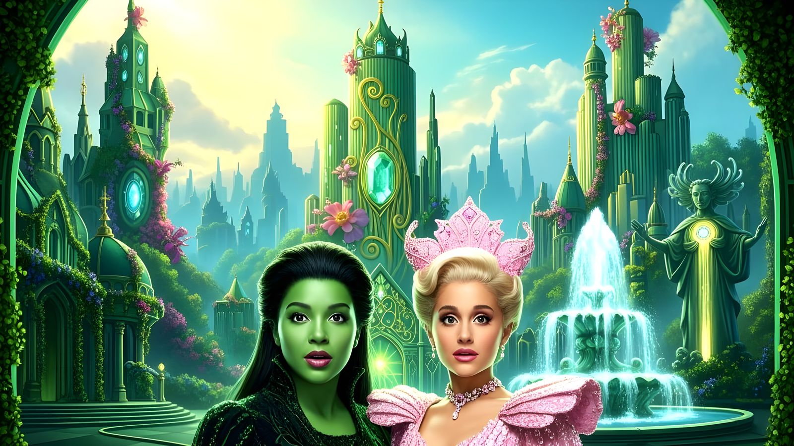 Magical Emerald City  by @Gary Murakami