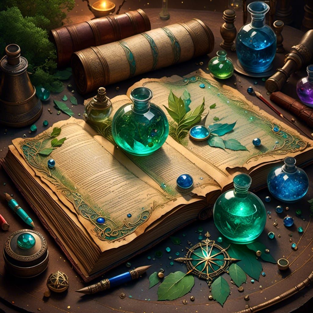 <lora:Magic Docs:1.0> <lora:Mail Art:1.0> ”Advanced Potion-making" potions notes,  hand-drawn, , intricately detailed hand-written potions r...