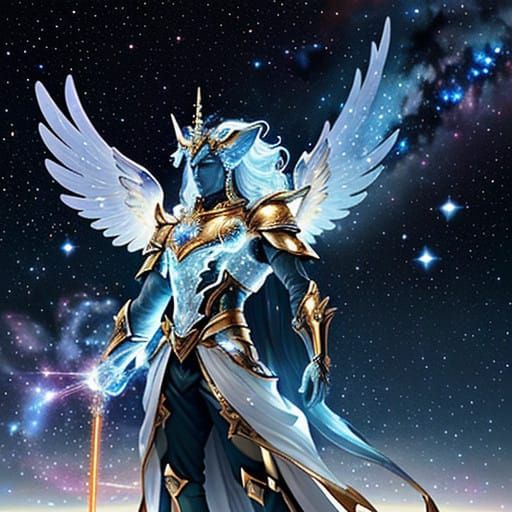 32K UHD UHD UHD UHD 64K 64K Unrealengine unrealengine 64 megapixel
A celestial warrior lord, the Starkeeper, reigning over the stars and uni...
