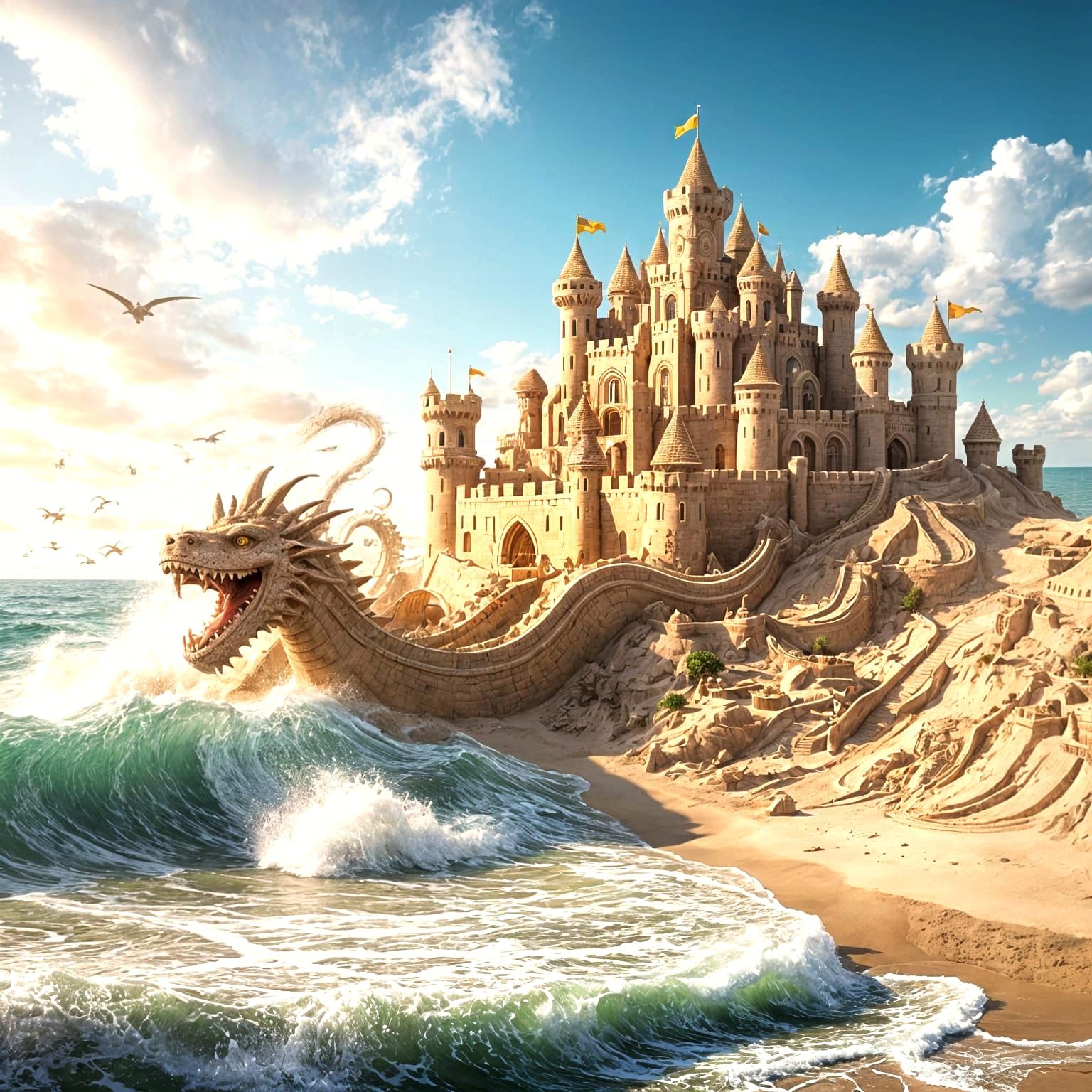 Guardian of the Sand Fortress   by @Hawk