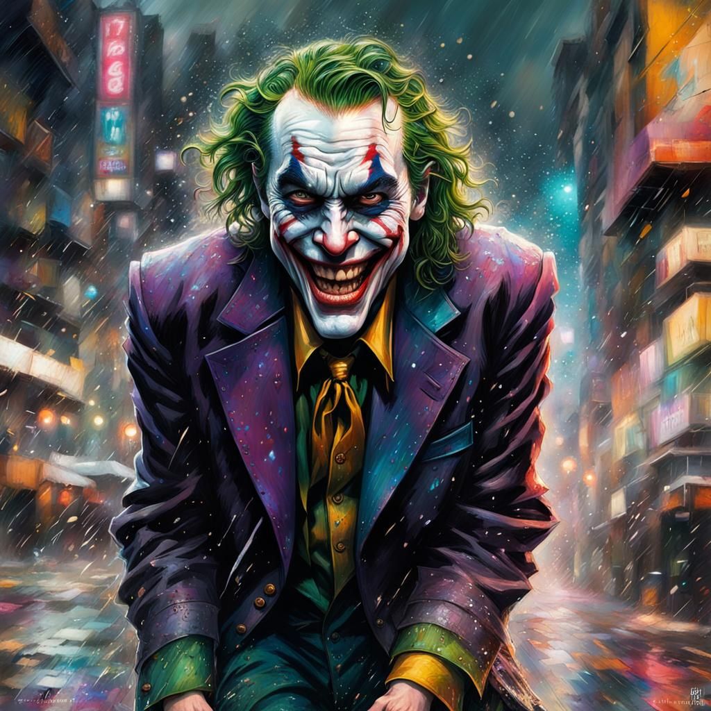 The Joker - AI Generated Artwork - NightCafe Creator