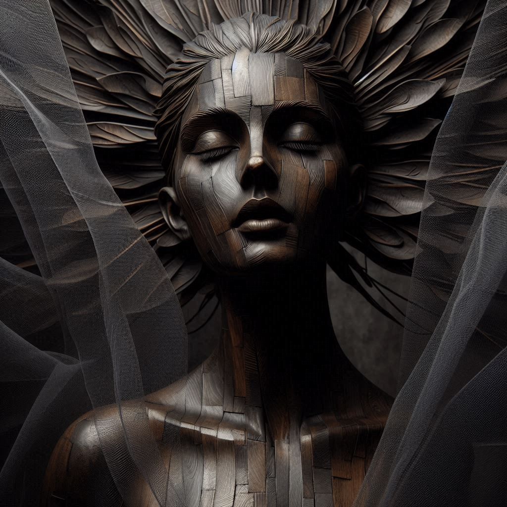 Almost alive sculpture