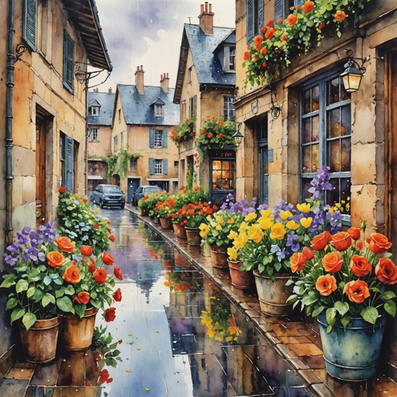 rainy afternoon  by @eliza bennet