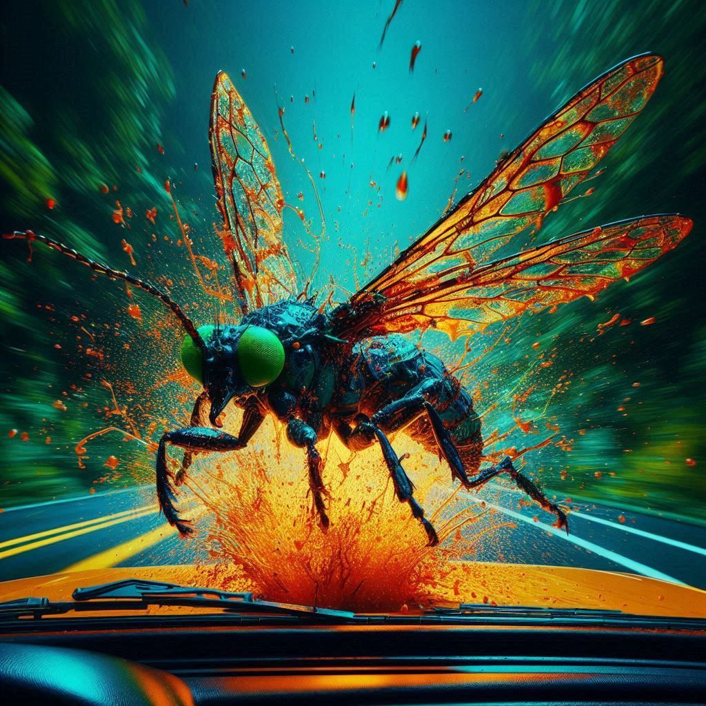 Dash Cam Chronicles :  Kamikaze Bugs