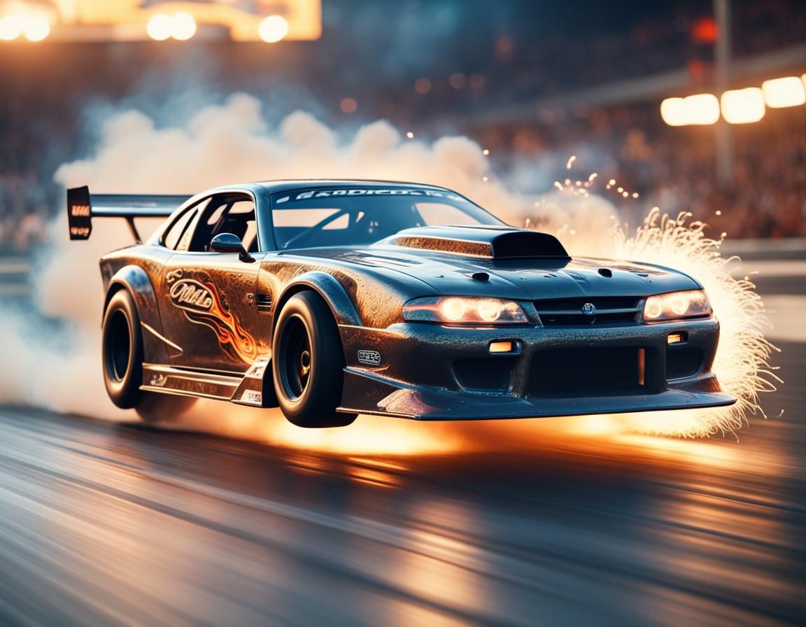 Drag Racer 1 - AI Generated Artwork - NightCafe Creator