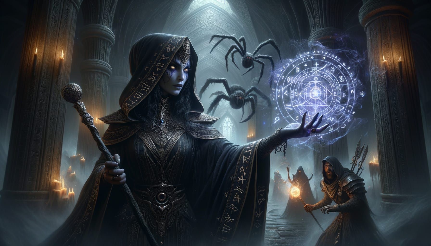 DND Series: Drow Priestess 