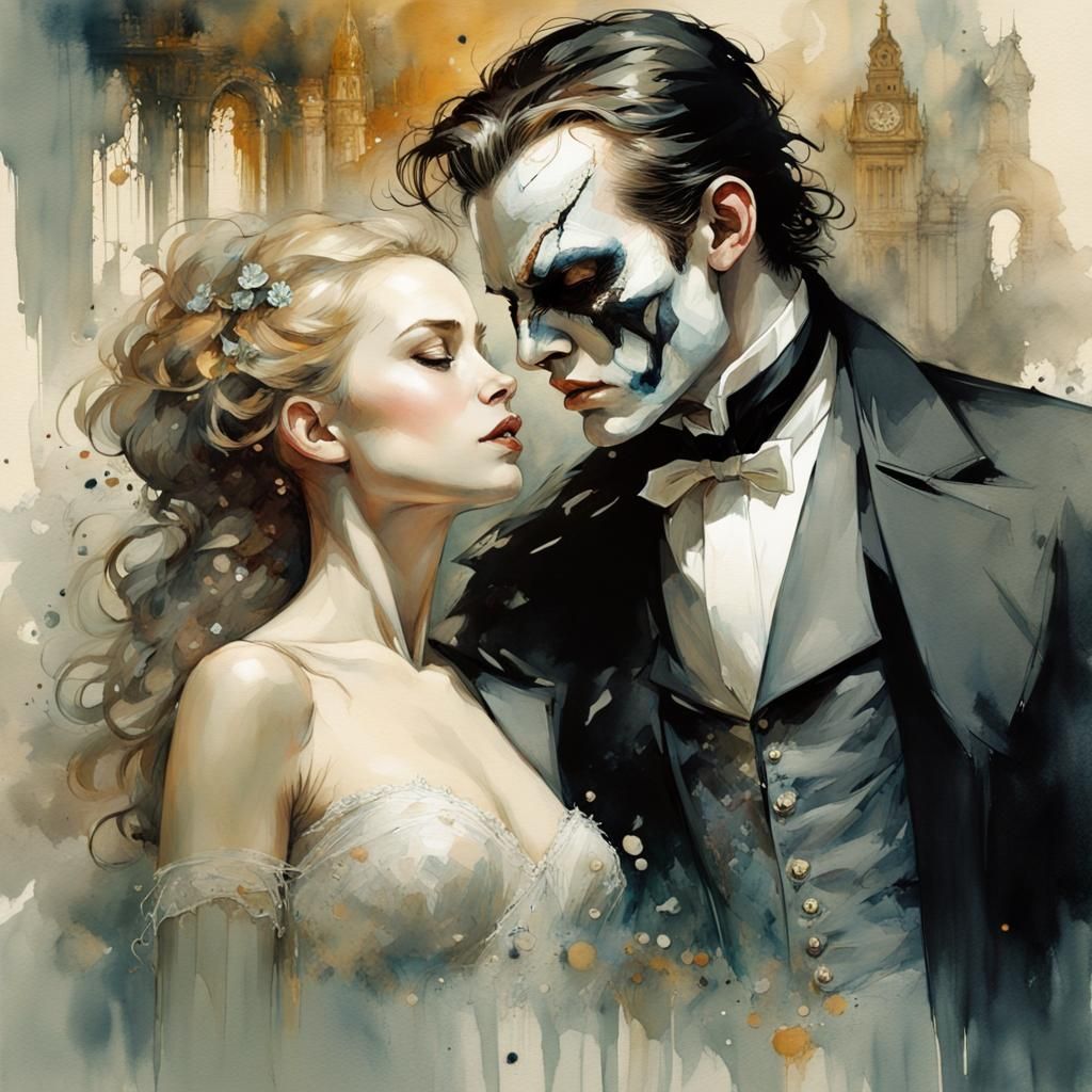 The phantom of the opera.   by @Dmitri
