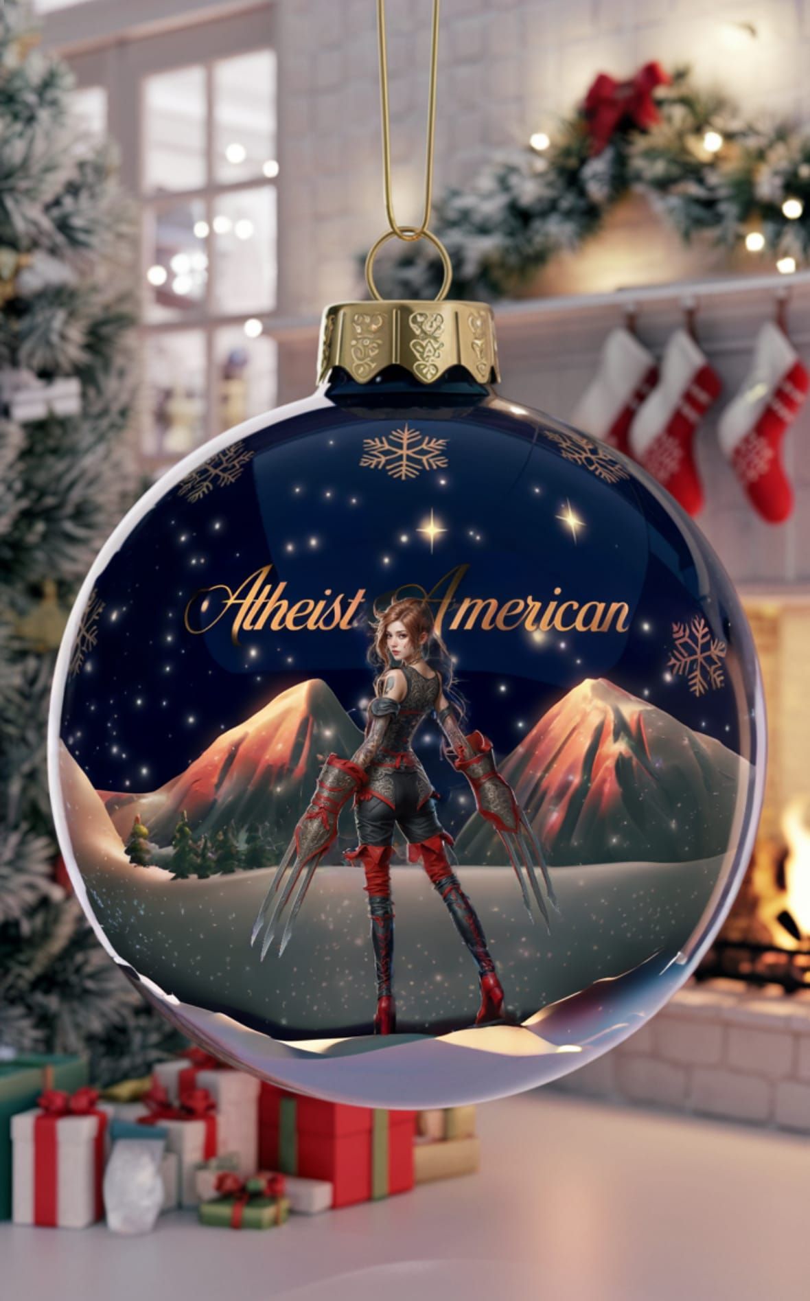 My Character on an Ornament