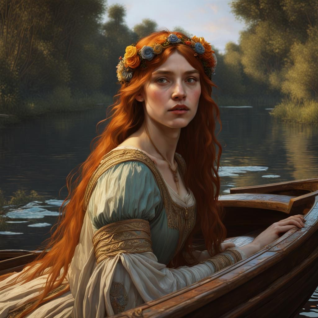 The Lady of the Lake  by @HC