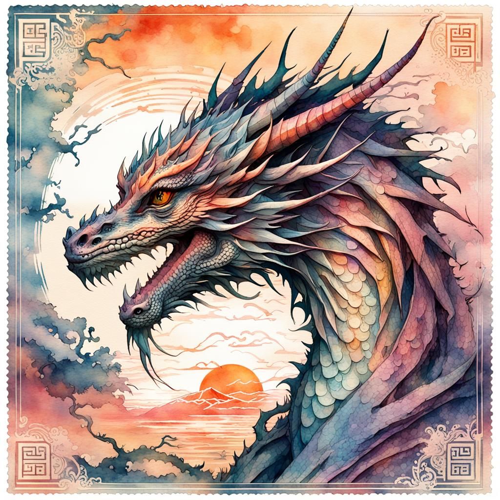 Dragon - Ai Generated Artwork - Nightcafe Creator