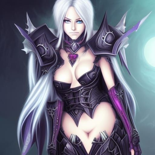 a female death knight