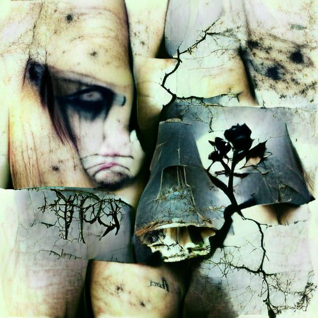 rotted, lost and without hope, a darkness that speaks