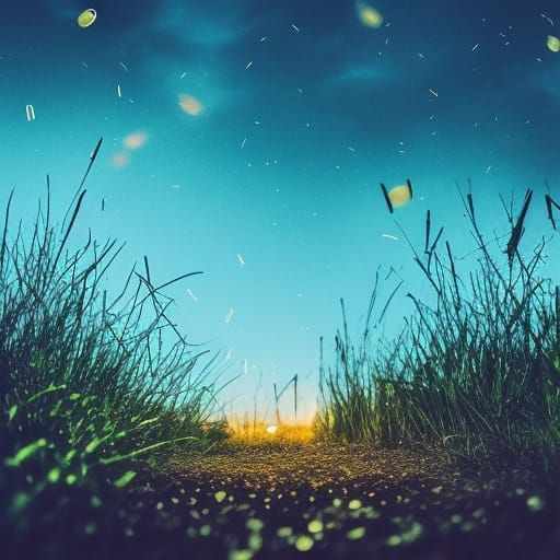 Summer Time Lights AI Generated Artwork NightCafe Creator