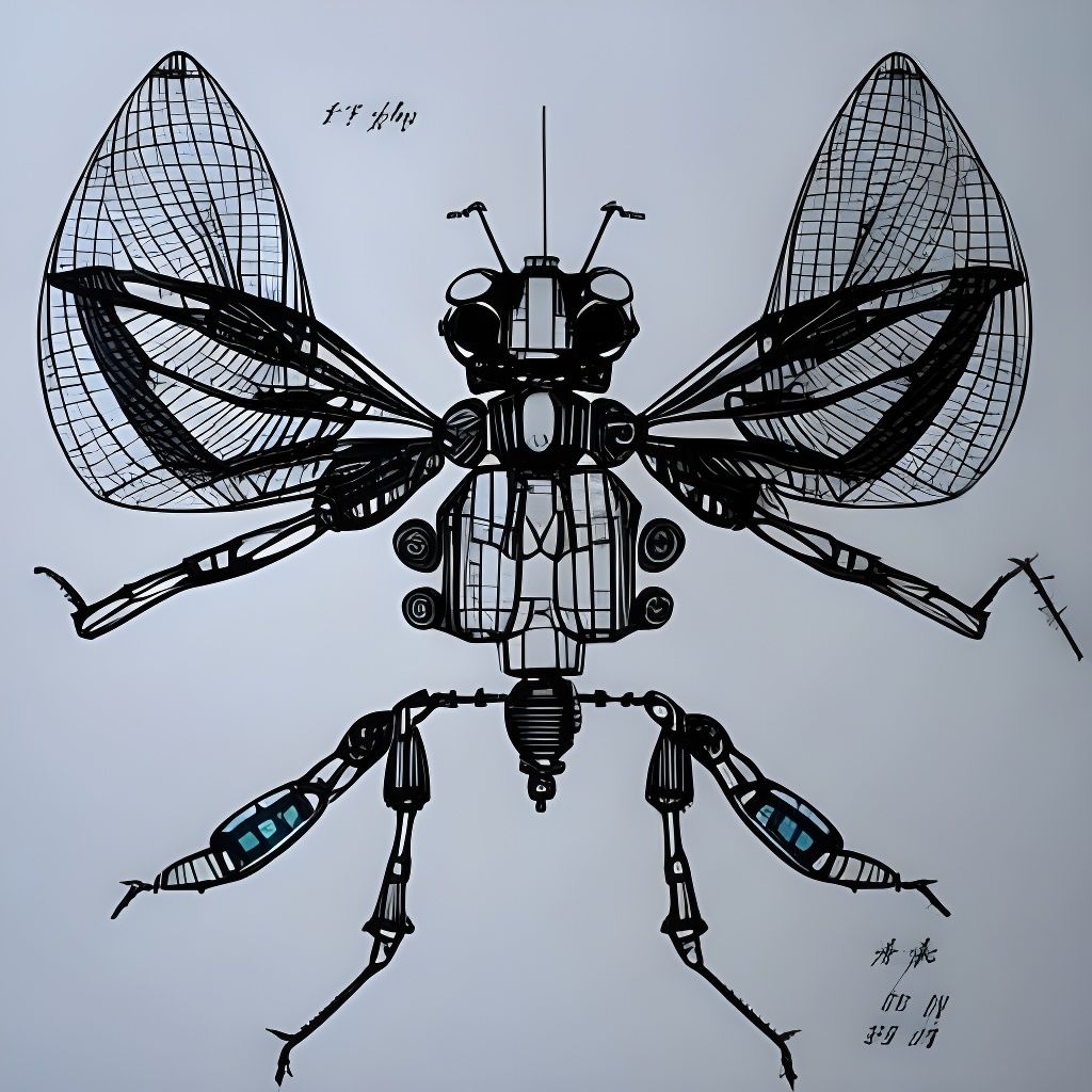 Wasp from Boston Dynamics  by @Teringette