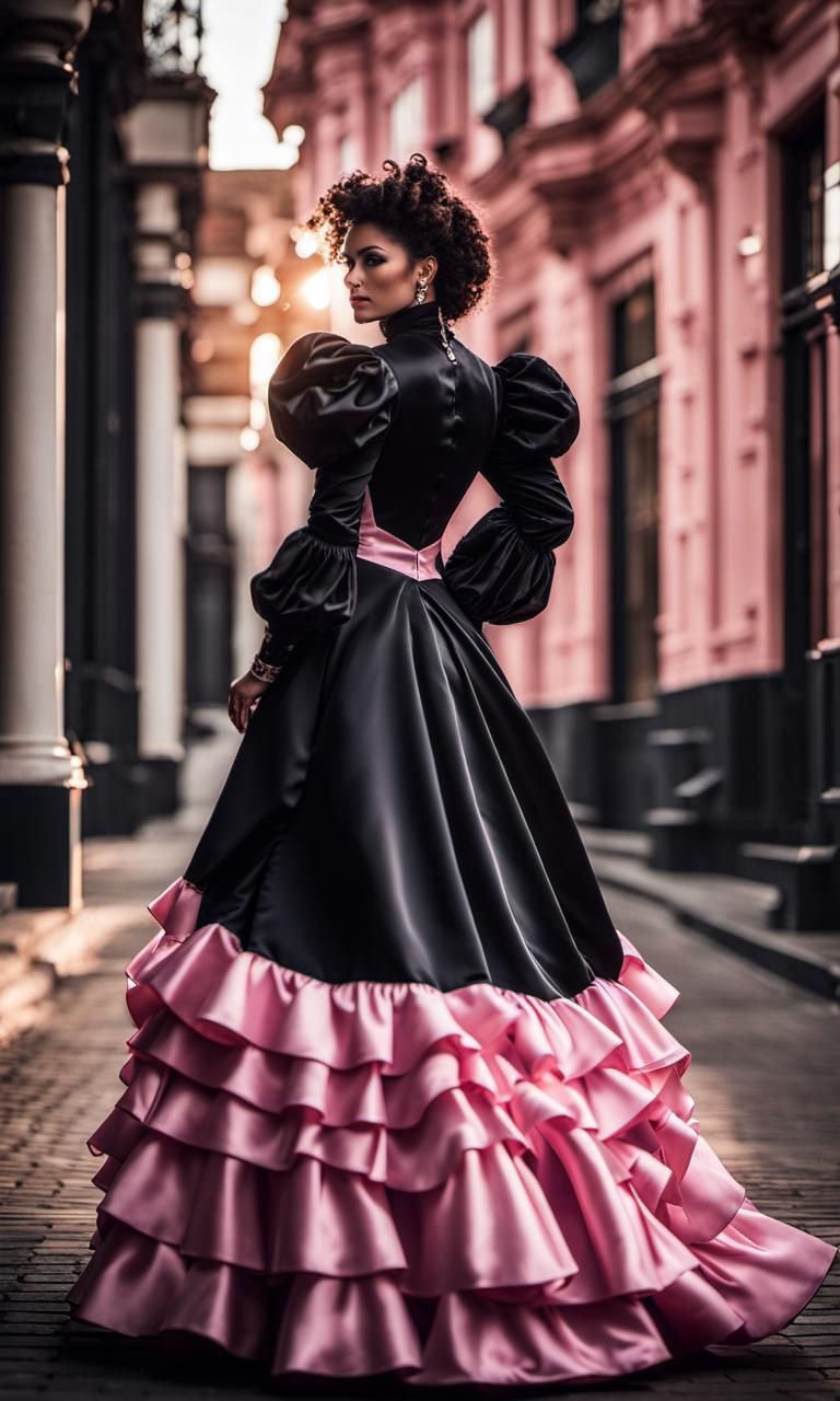 Faux Victorian gown 3a