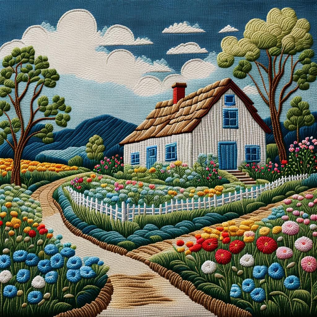 The Flower House  by @Pavel