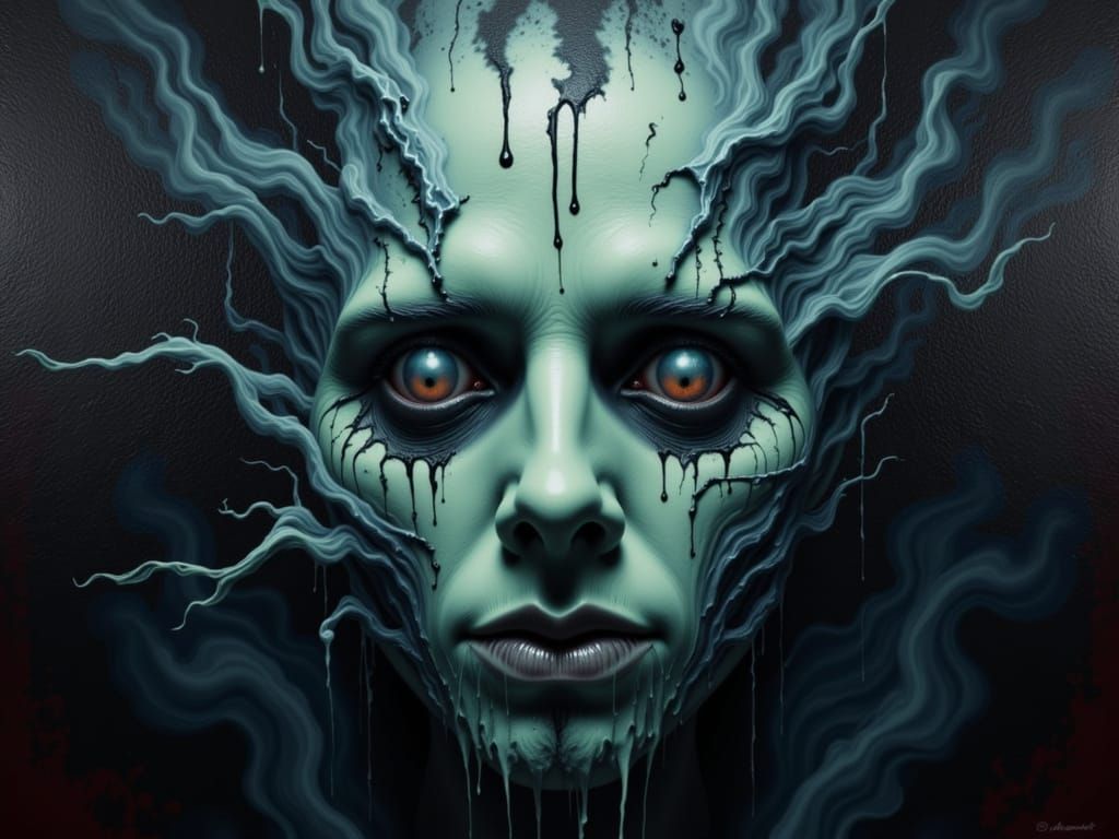 <lora:Ink Blot Horror:1.0> A nightmare inducing abstract

Modifiers: horror, horrific, evil, bloody, scary, <lora:Ink Blot Horror:1.0>