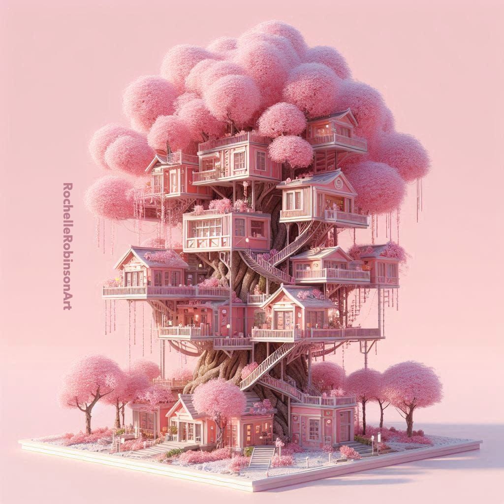 Pink Tree House
