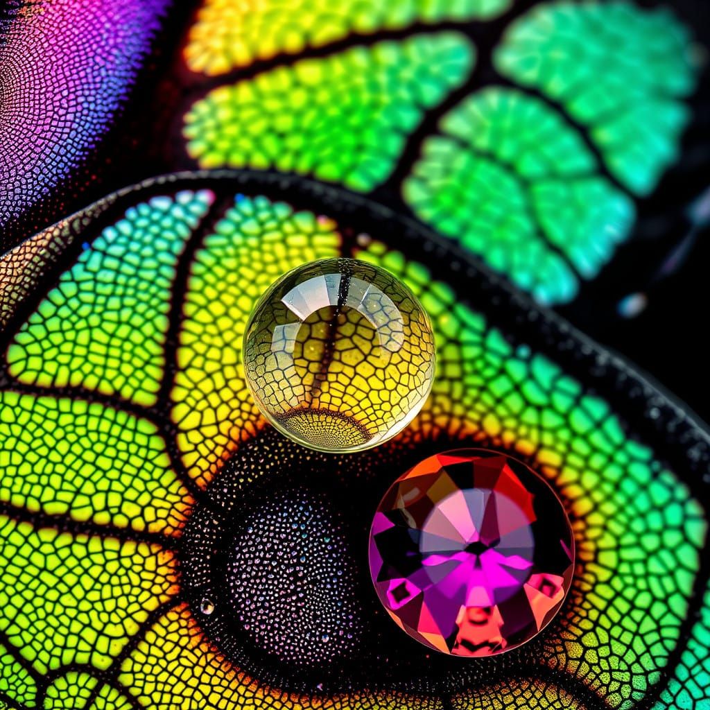 Abstract photo with Close-up images of objects that highlight interesting patterns.   by @Anywho