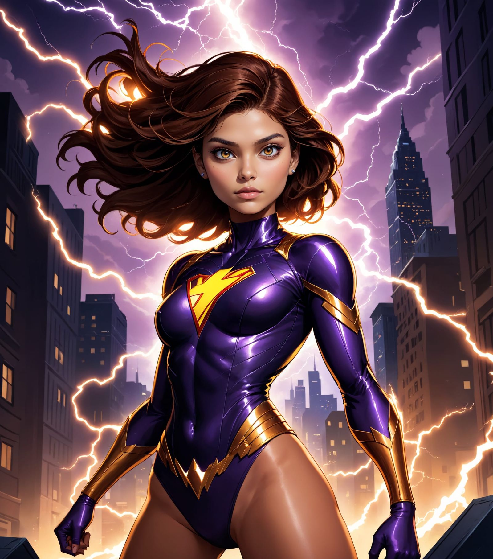 Charged Jules [Custom Superhero]