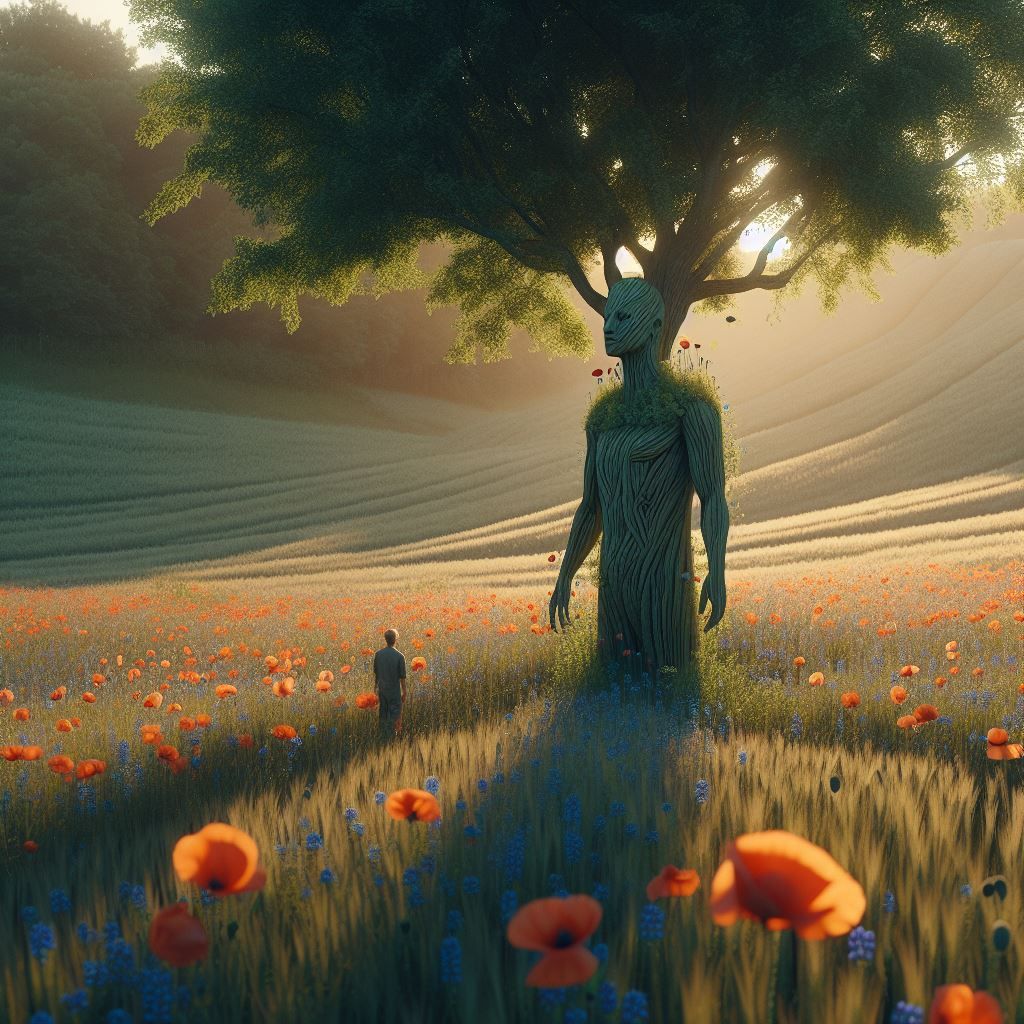 The beautiful summer