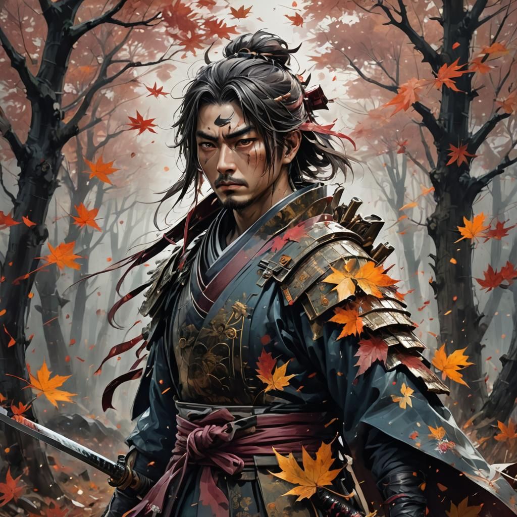 Samurai - AI Generated Artwork - NightCafe Creator