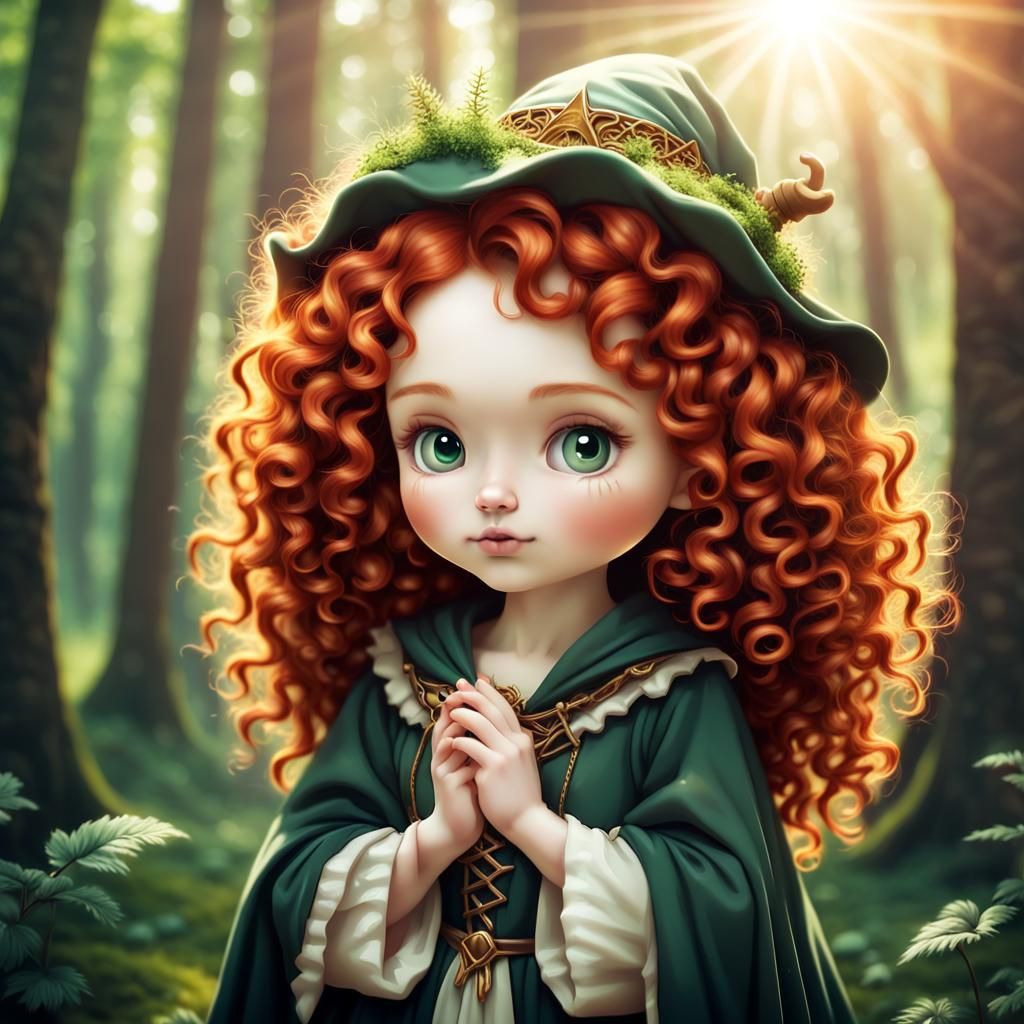 Chibi Witch  by @ByMyThorn