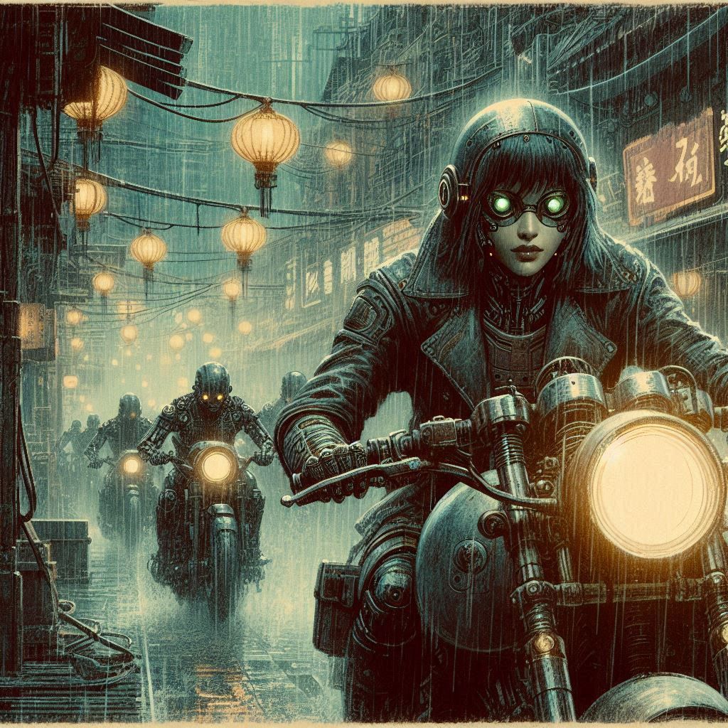 Neo-Shanghai motor gang