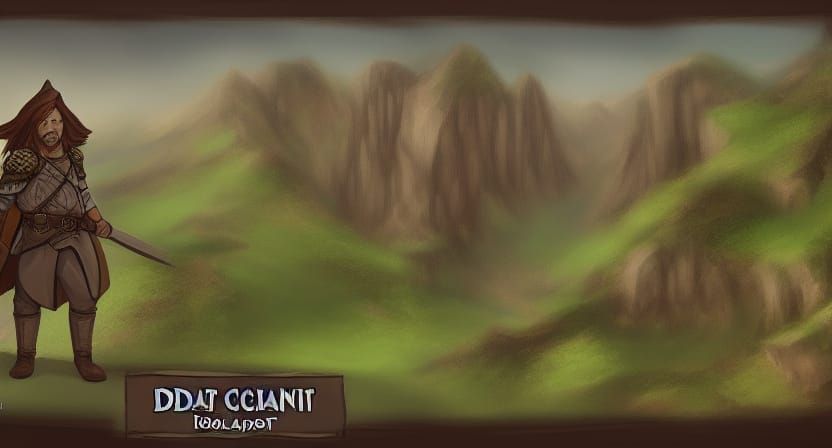 dnd character portrait landscape