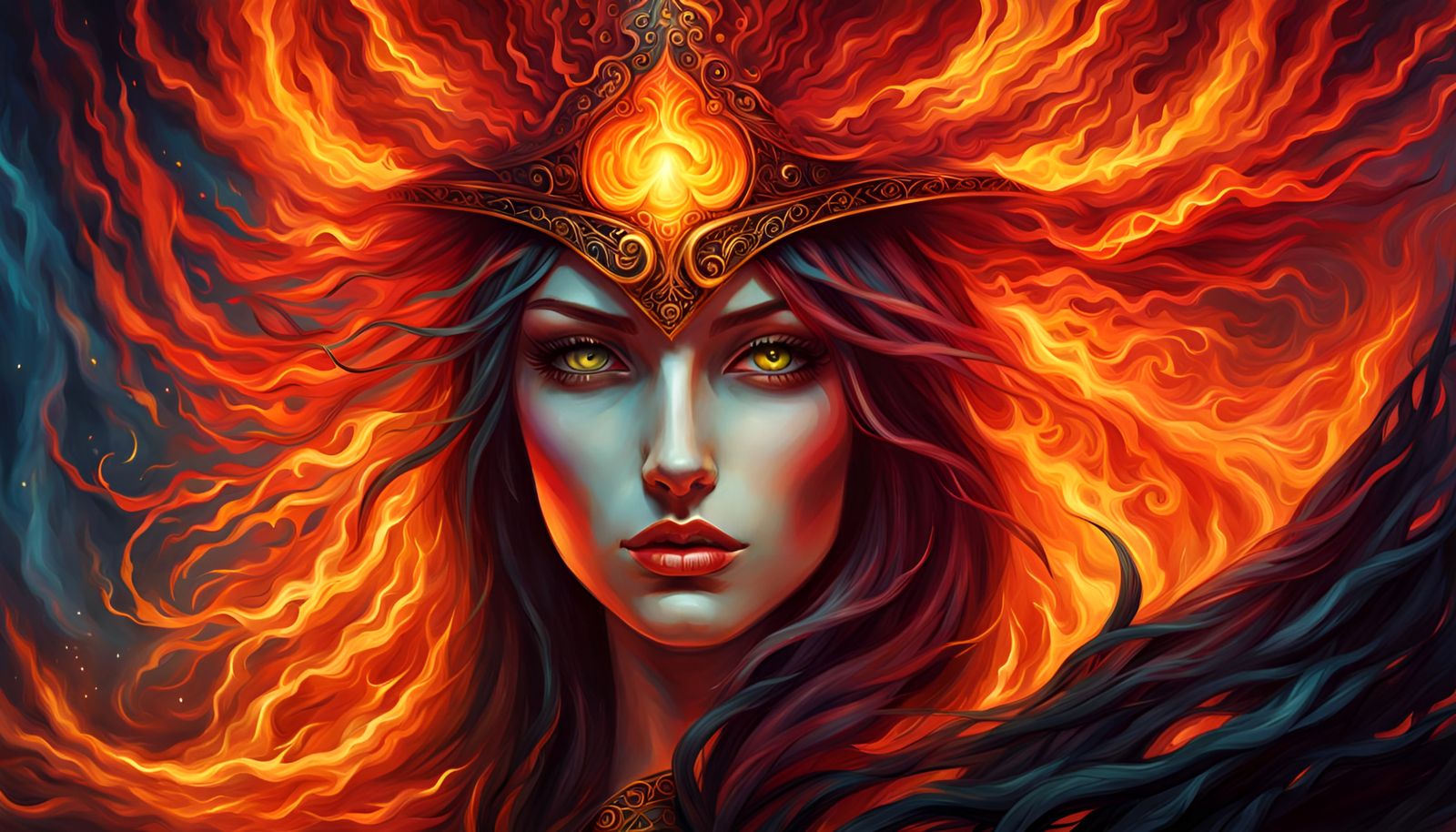 enigma fire - AI Generated Artwork - NightCafe Creator