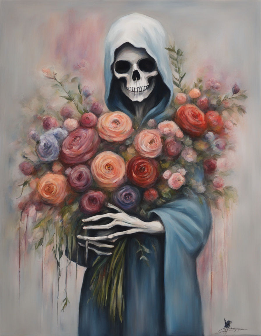 If death wants to give you a bouquet of flowers ...