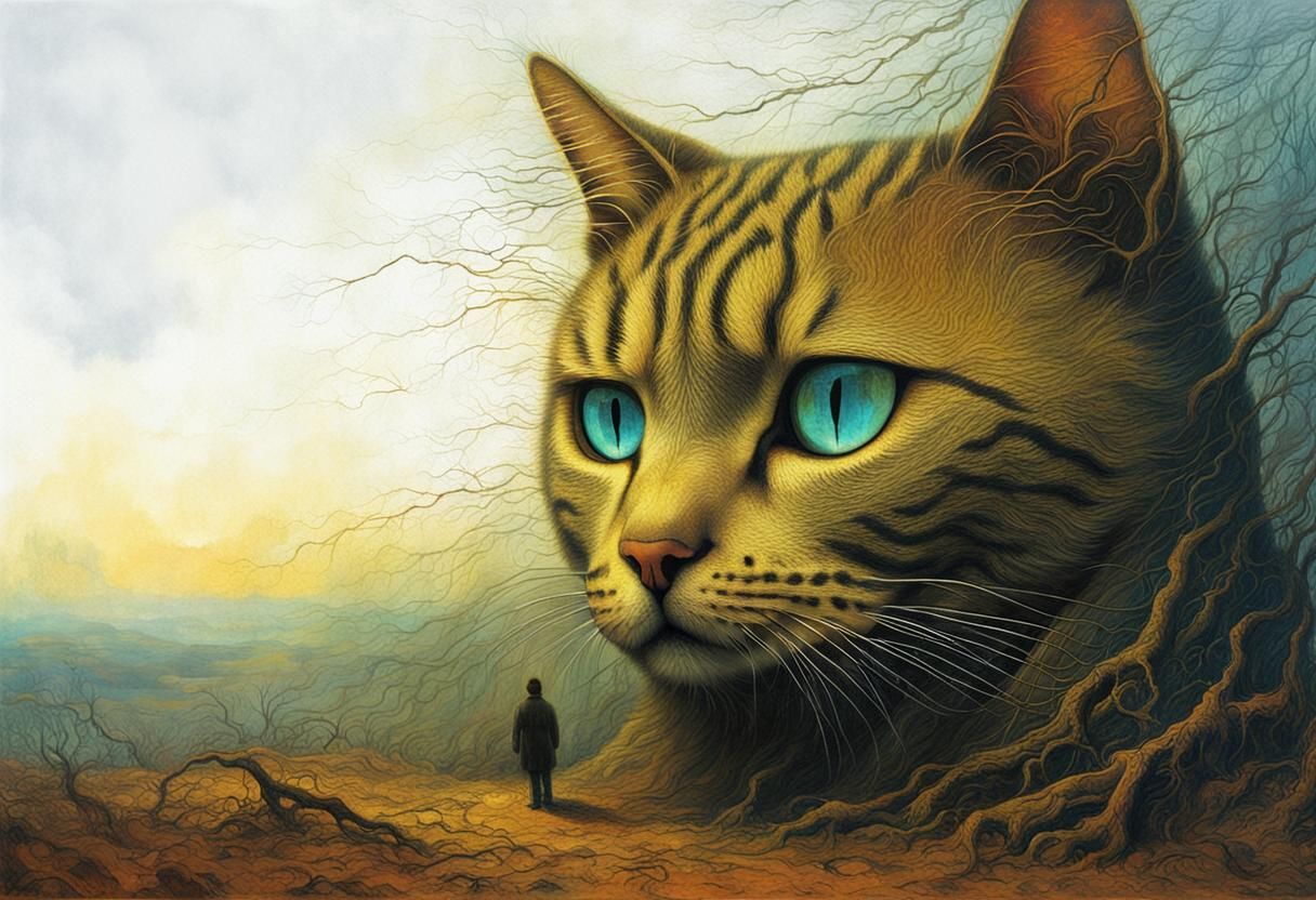 portrait of cat