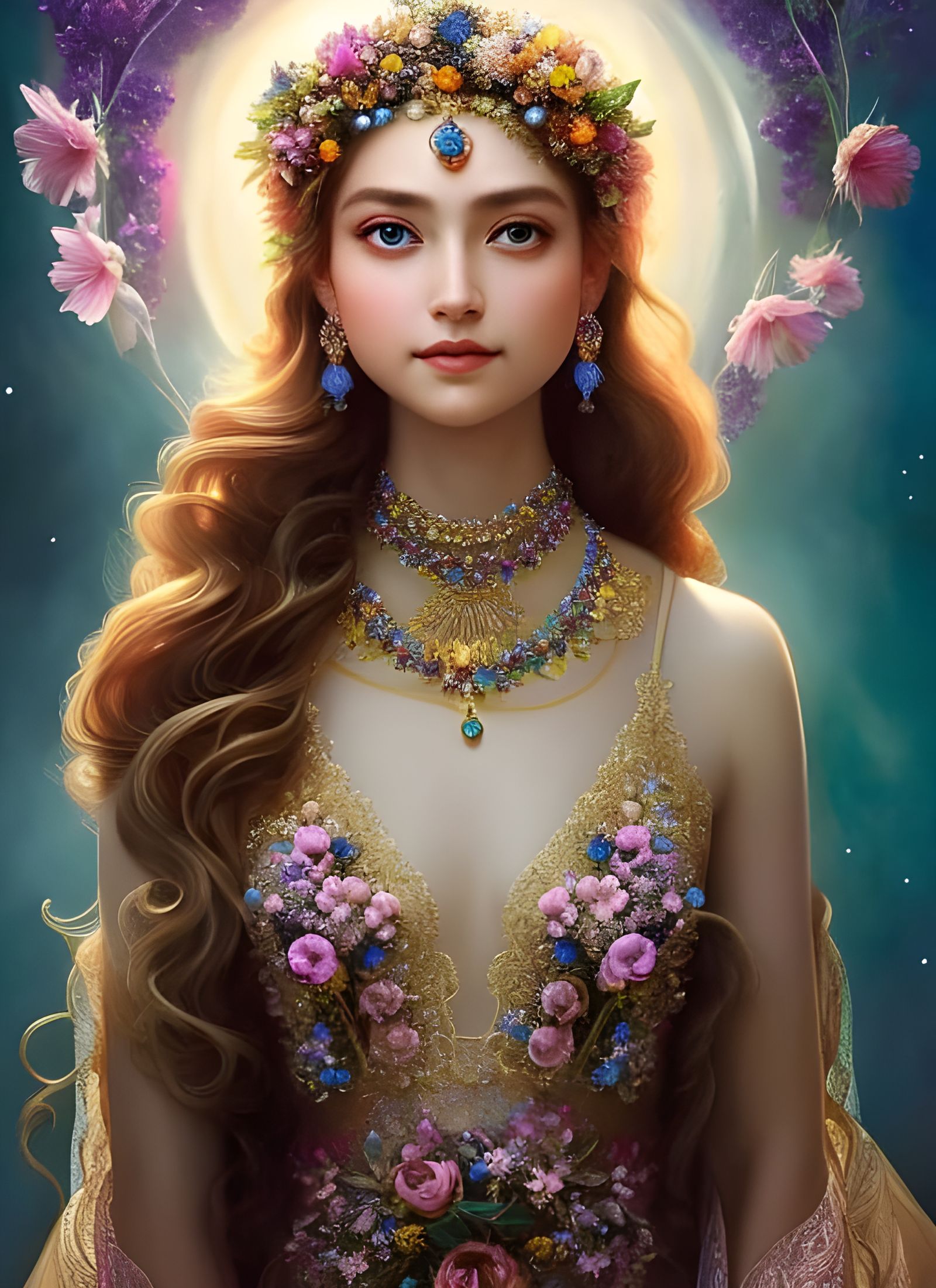 Lantana, the Fairy Princess - AI Generated Artwork - NightCafe Creator