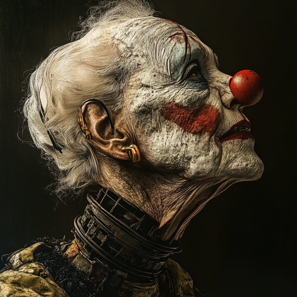Sad Cyborg Clown