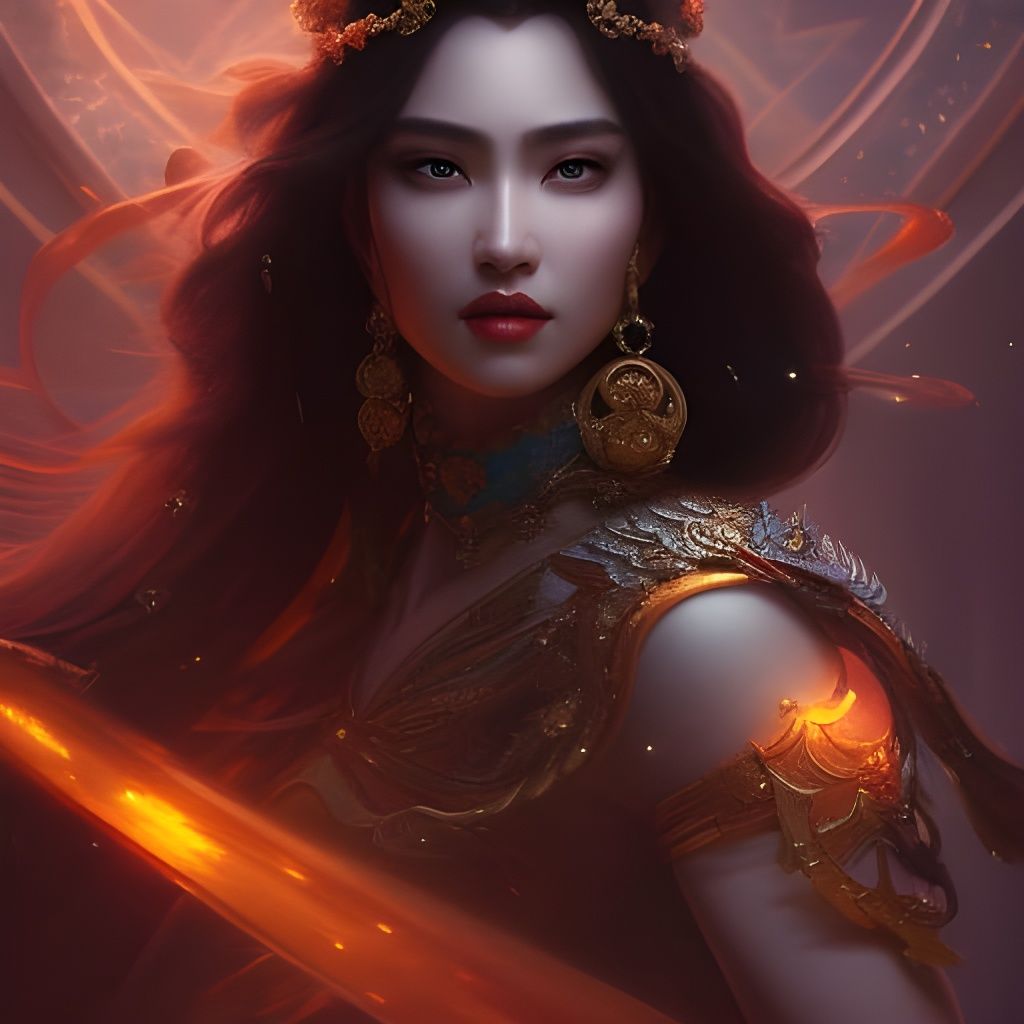 Xianxia Goddess AI Generated Artwork NightCafe Creator