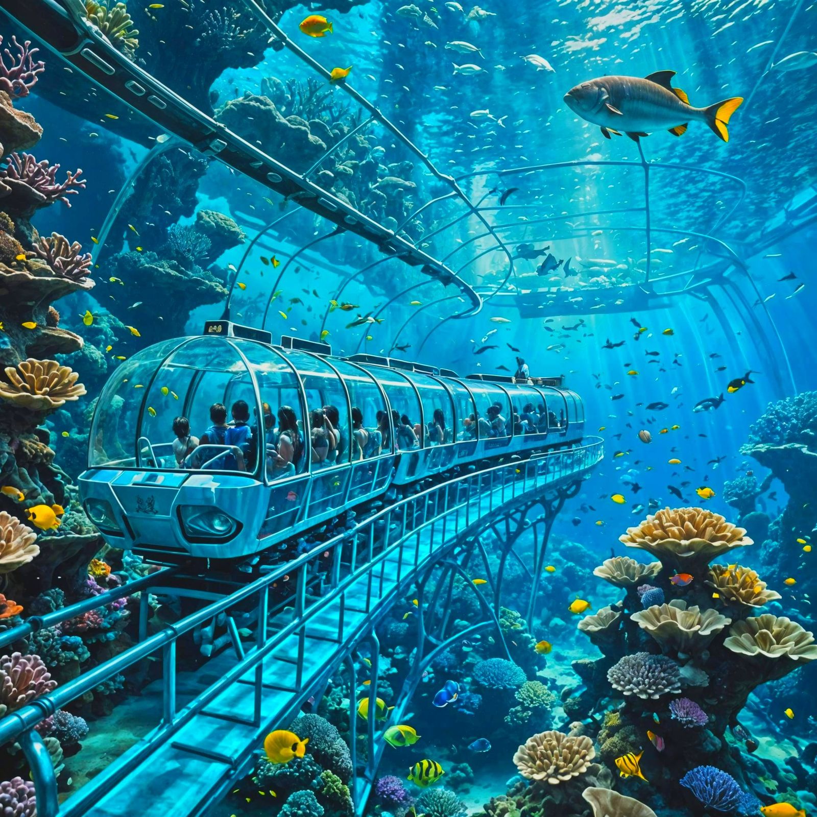 Underwater Adventure Park  by @AGamerWithNoName