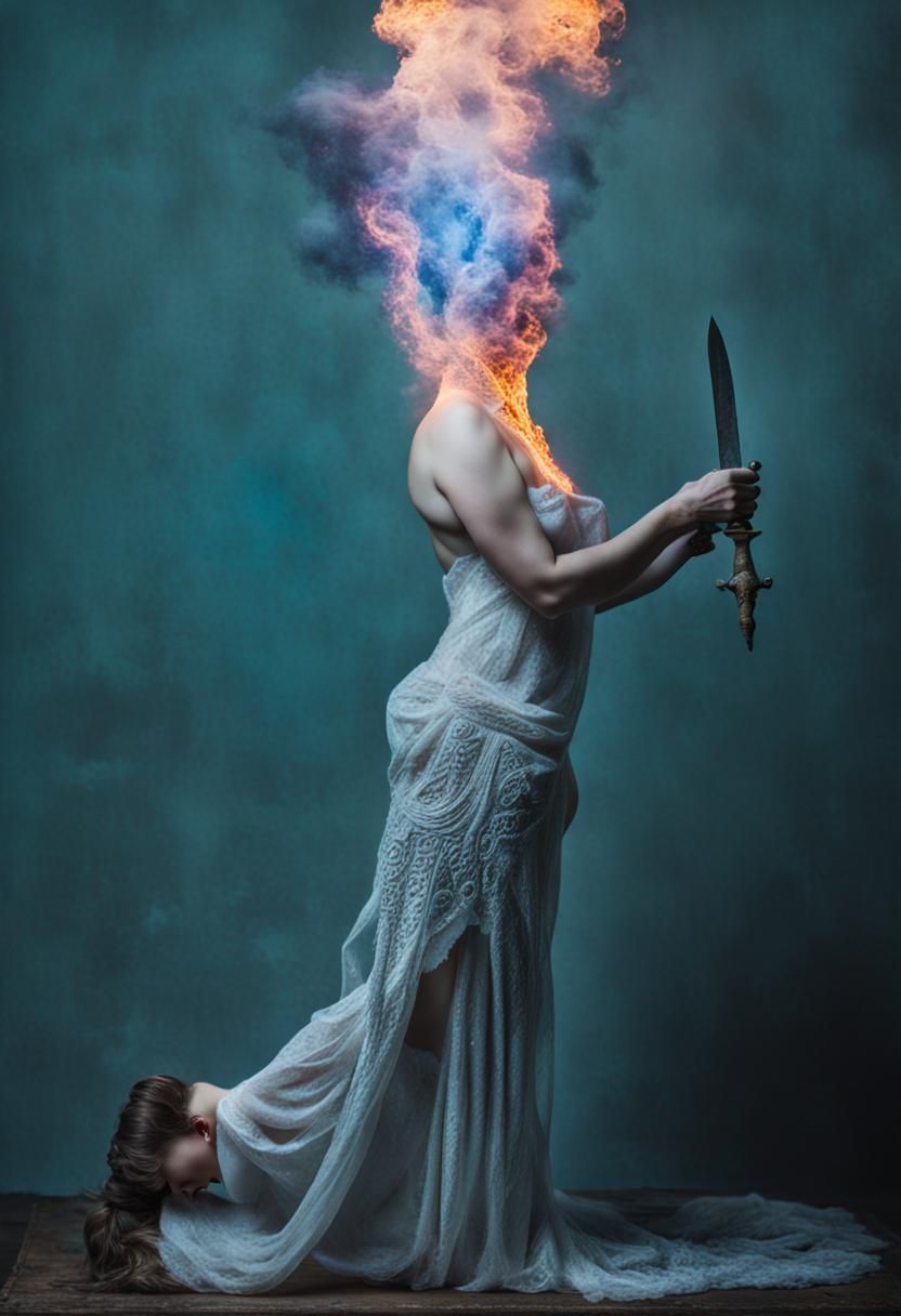 Disturbing Augur of Truth Inspired by Serrano and Hess