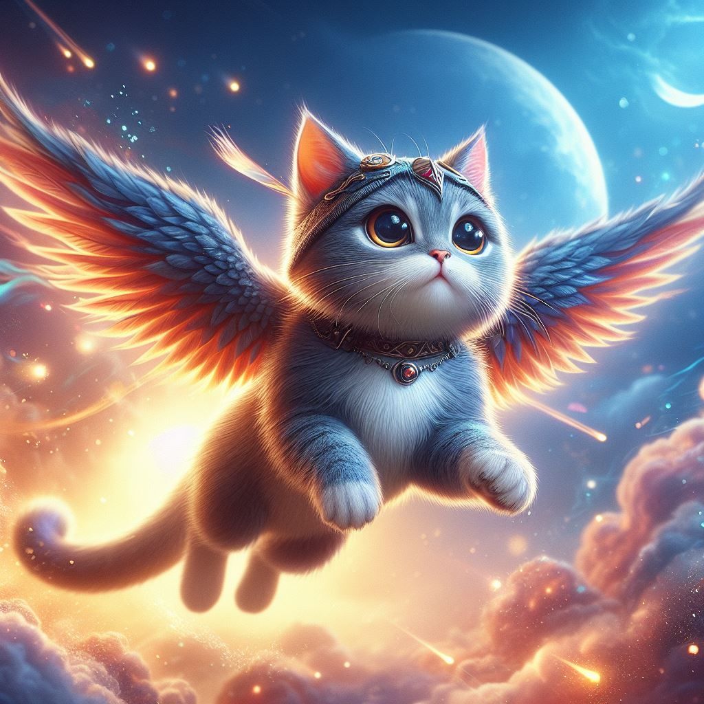 Flying Cat