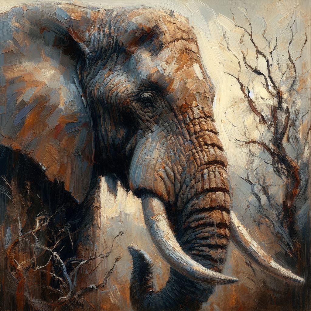Elephant painting