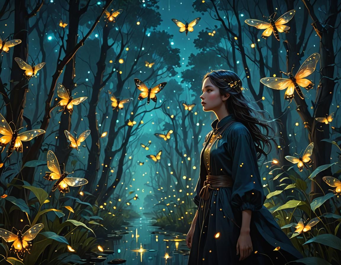 Everyone wants to fly with the fireflies.