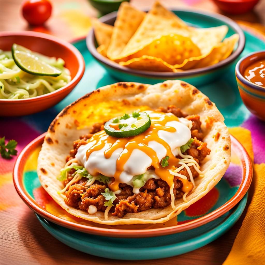 Chalupas Mexican Tortilla