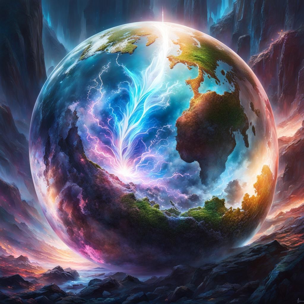 The Earth Crystallized