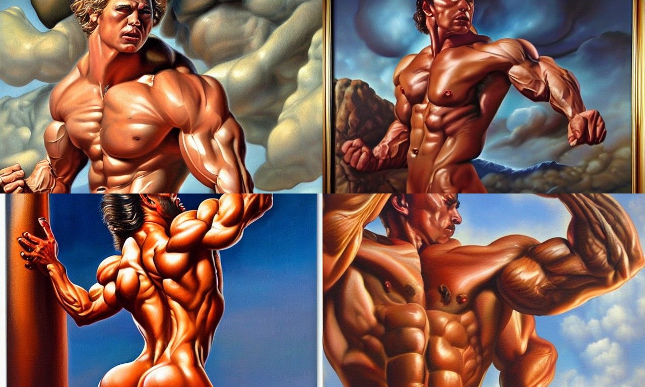 Bodybuilder men