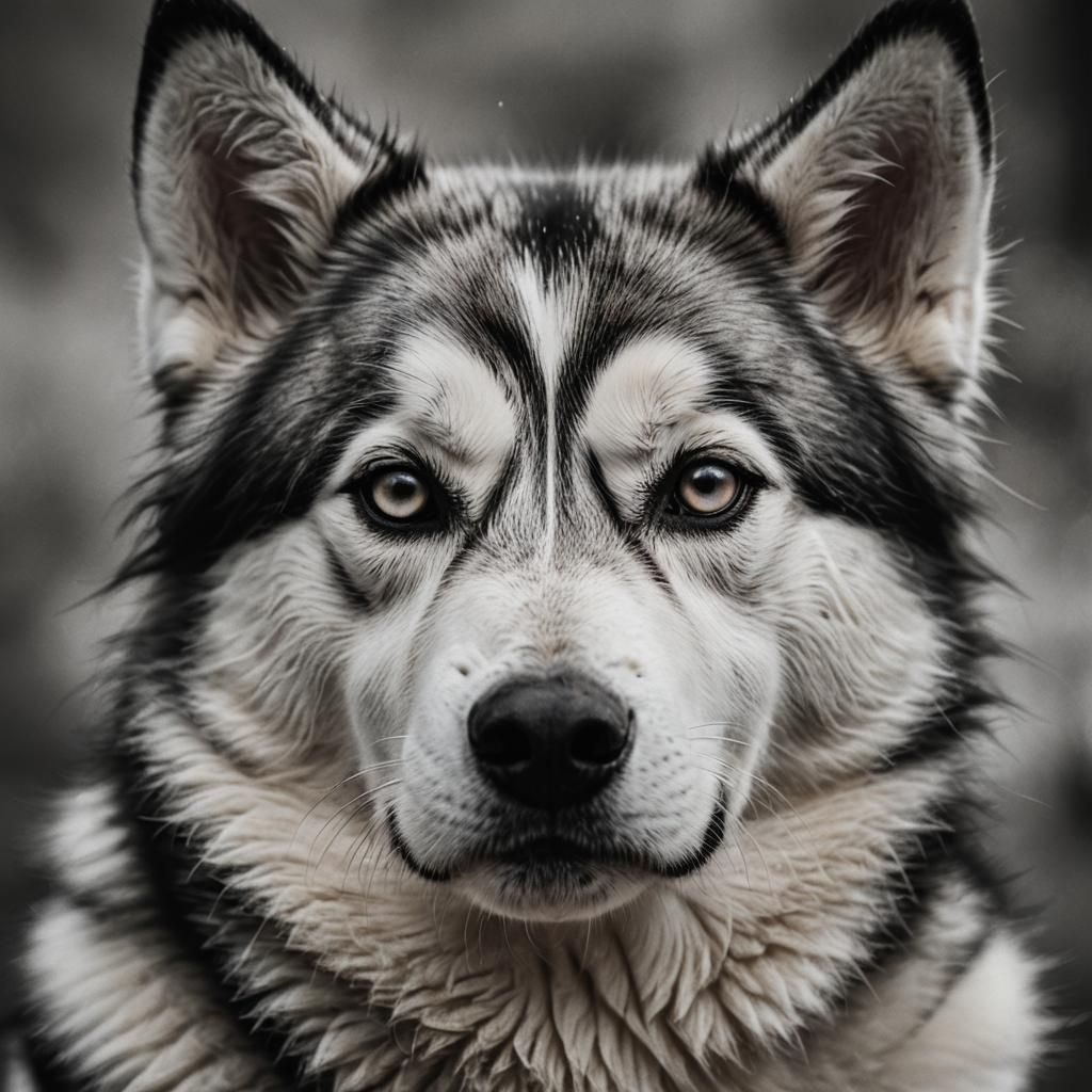 Husky portrait