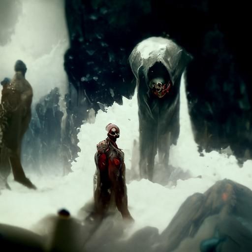 Mountain of bodies