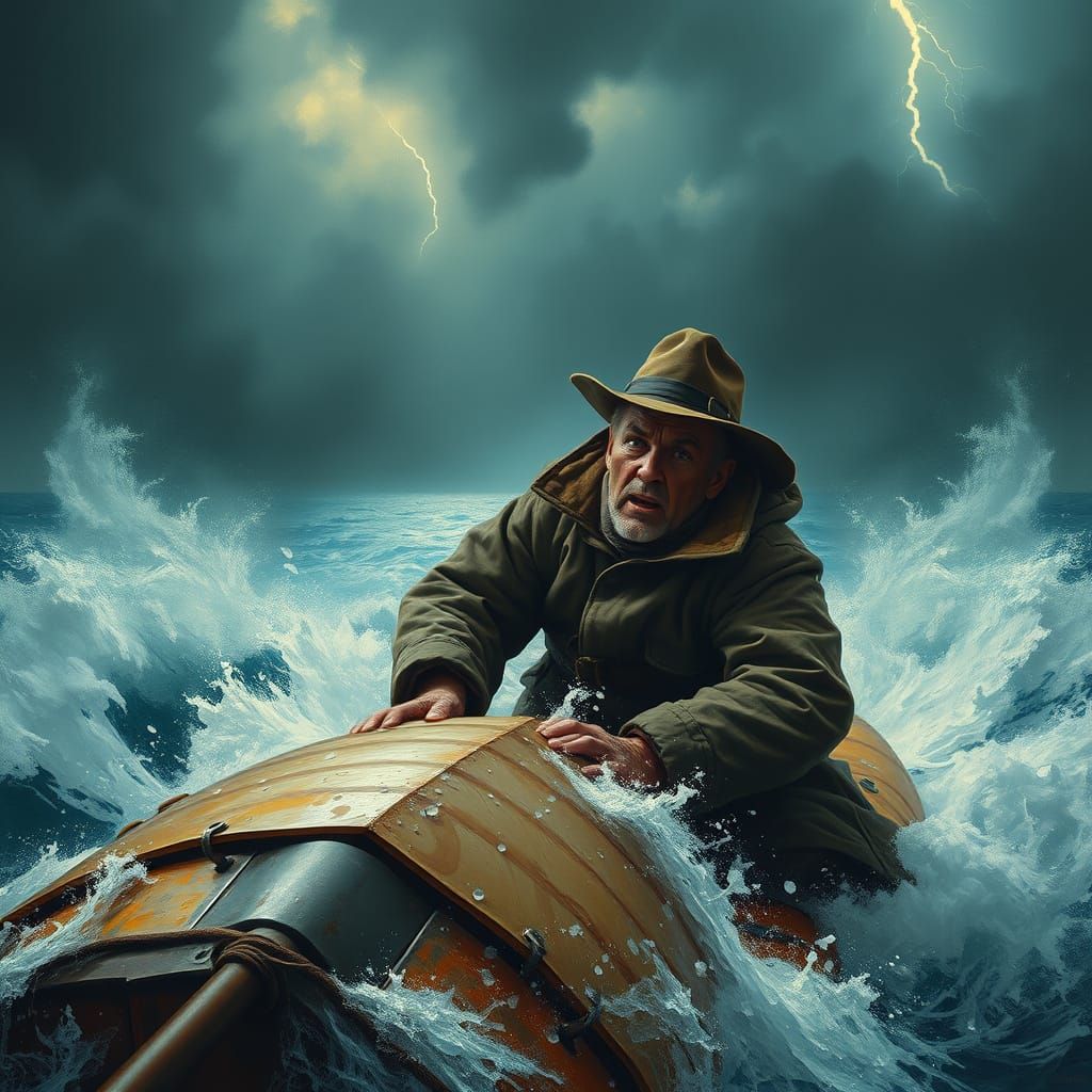 סערה בלב ים