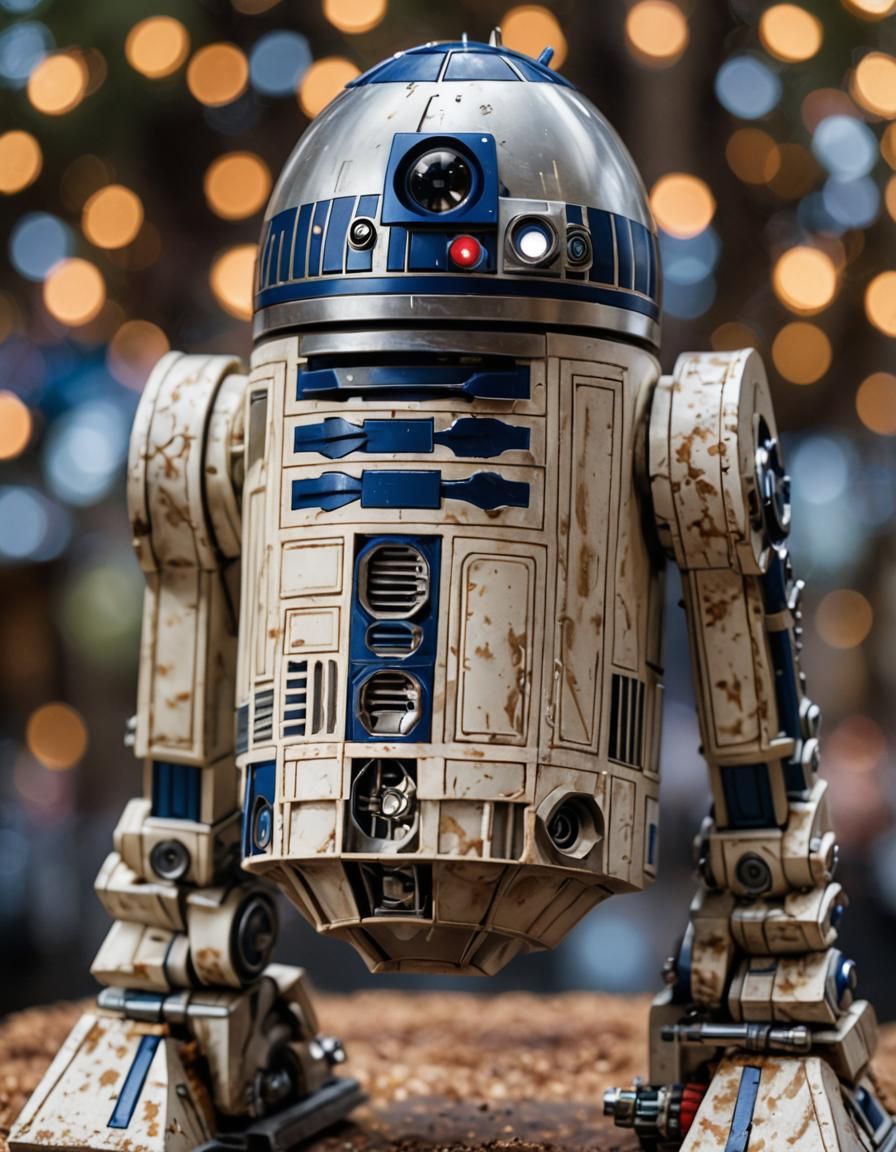 R2-D2 oxidado  by @ScienceInside