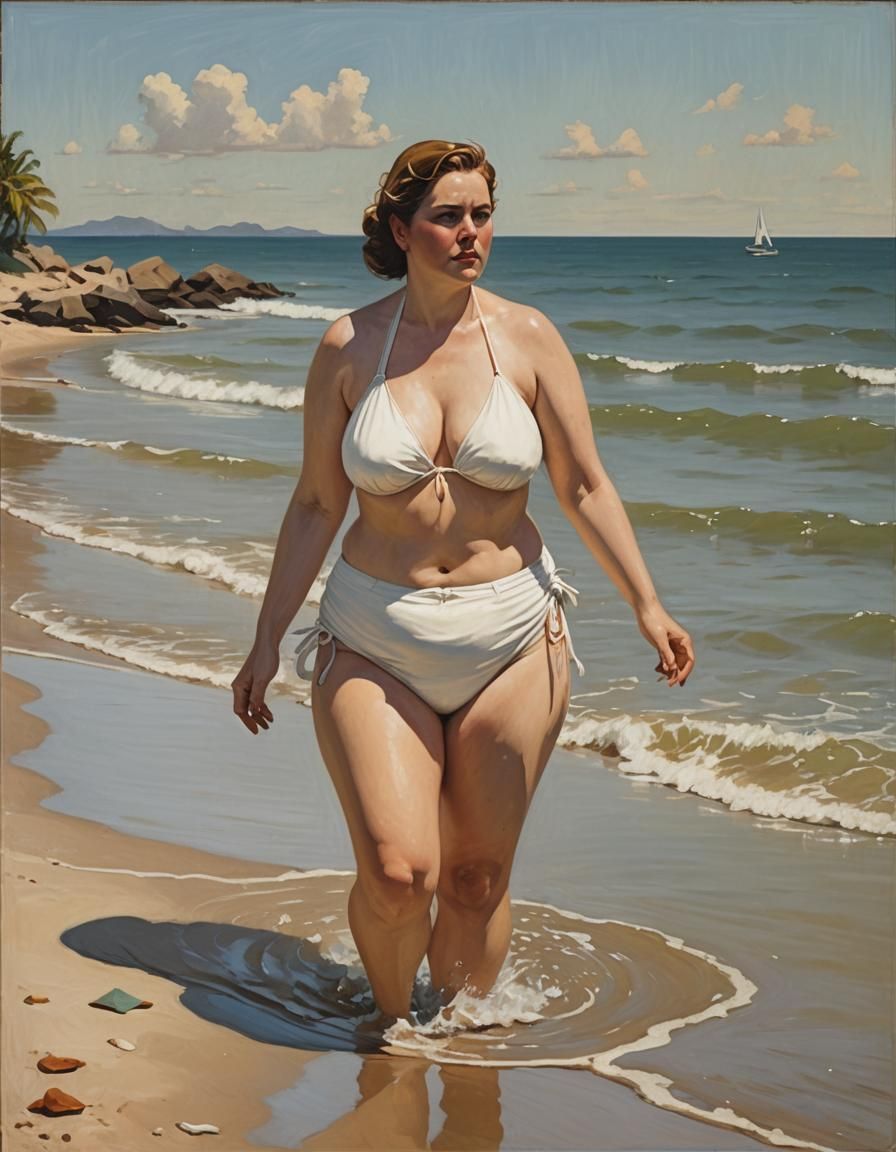 A walk on the beach  by @OckhamsRazor